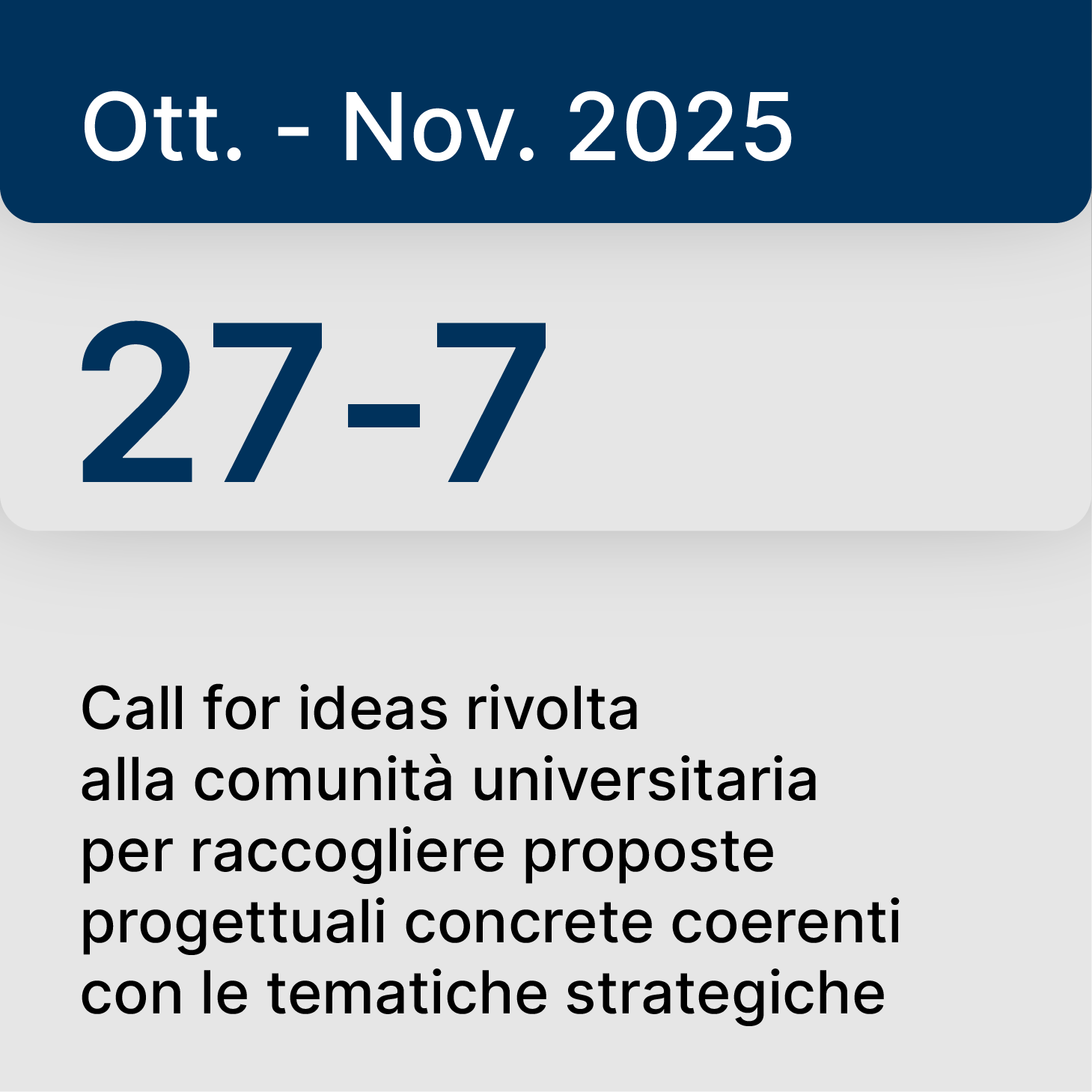 20 ottobre 2025, Roma – Workshop senatoriale: stato avanzamento lavori